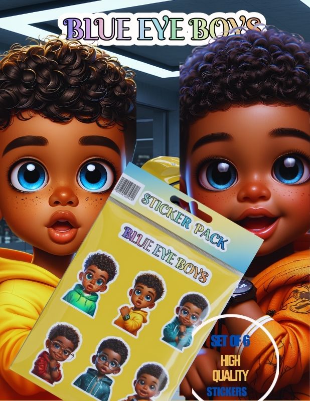 Blue Eye Boys Premium Digital Sticker Pack