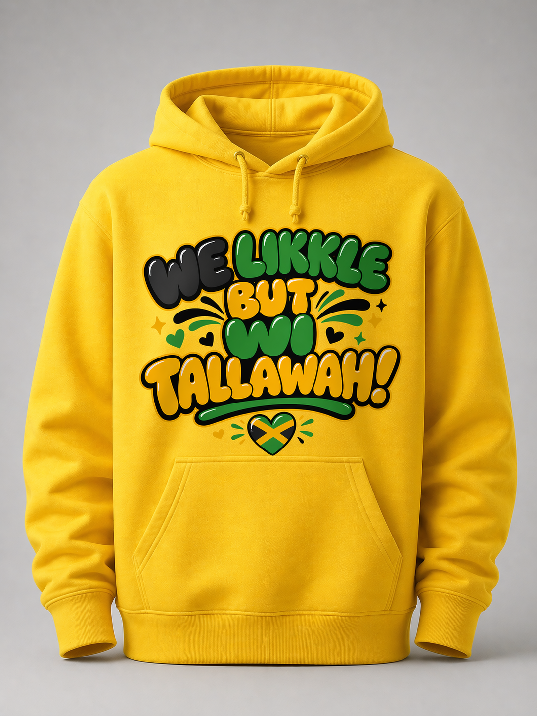 We Likkle But Wi Tallawah – Cute Bubble Style PNG (HD Digital Download)