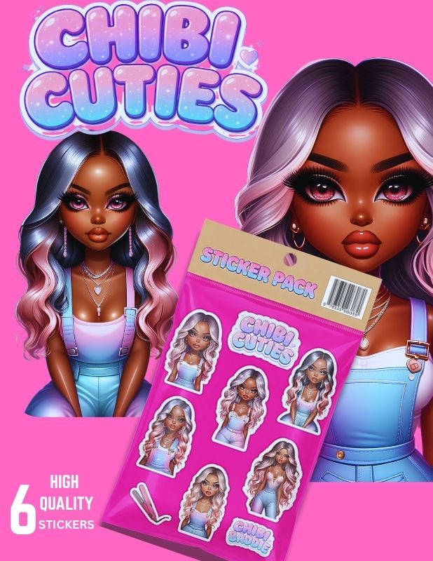 Chibi Cuties Premium Digital Sticker Pack