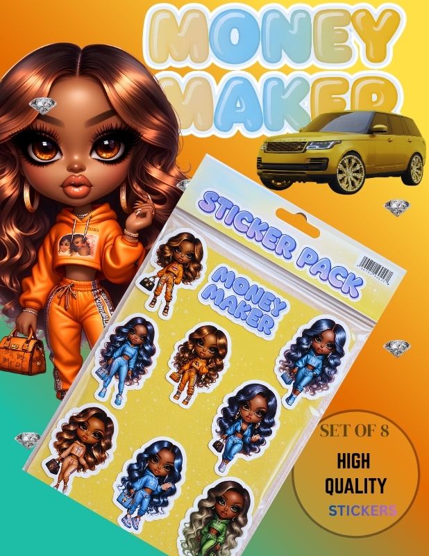 Money Maker Premium Digital Sticker Pack